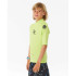 Collants de Surfar Rip Curl Marca Wave Upf S/S- Menino Amarelo