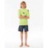 Collants de Surfar Rip Curl Marca Wave Upf S/S- Menino Amarelo