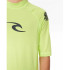 Collants de Surfar Rip Curl Marca Wave Upf S/S- Menino Amarelo