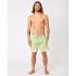 Fato de banho de Praia e piscina Rip Curl Alcion Volley Homem Amarelo verde
