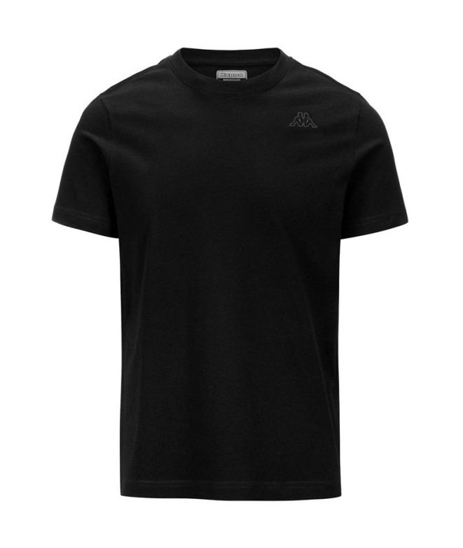 Camiseta Kappa Cafers Slim Korporate Preto Homem