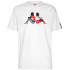 Camiseta de fitness Kappa 222 Banda pop branca
