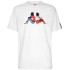Camiseta de fitness Kappa 222 Banda pop branca