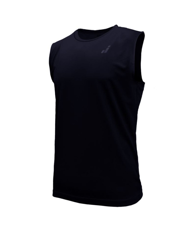 Camiseta fitness Joluvi Homem de Shock Tir Black