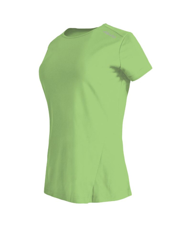 Camiseta fitness Joluvi Mulher de Runplex Green