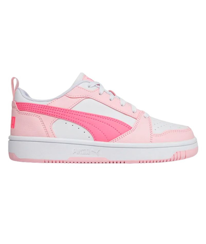Sapatilhas Puma Rebound V6 Branco Rápido Infantil