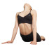 Sutiã esportivo Running by Puma MOVE YOGINI Preto Mulher