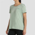 Camiseta a partir de Montanha +8000 Acácia Verde Bicolor Mulher