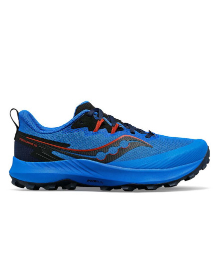 Sapatilhas de Trail Saucony Peregrine 14 Homem Azul/Preto