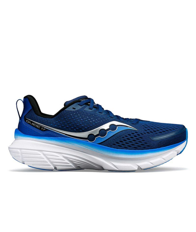 Sapatilhas de Running Saucony Guia 17 Homem Azul