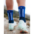 Meias de Trail Compressport Ultra V2.0 Dazzling Blue