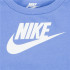Conjunto Nike Club & Short Set Infantil Lilás