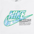 Camiseta Nike Futura Micro Text Menino Branco