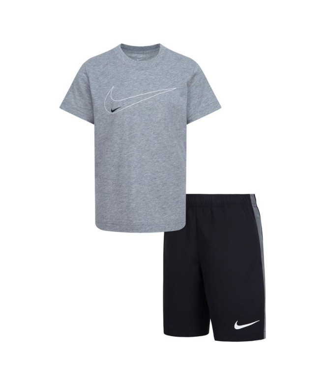 Conjunto Nike Nsw Club Woven Short Set Menino...