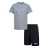 Conjunto Nike Nsw Club Woven Short Set Menino Preto