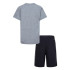 Conjunto Nike Nsw Club Woven Short Set Menino Preto