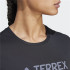 Camiseta caminhadas adidas Mt Log Tech Mulher Preto