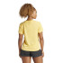 Camiseta de Fitness adidas Essentials Tr-Es 3S Mulher Amarelo