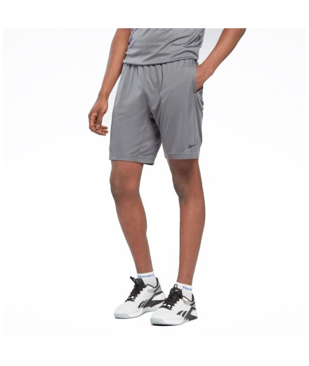 Calça Reebok Short de malha Comm Homem Cinzento