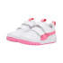 Sapatilhas Puma Multiflex SL V Branco/Rosa Infantil