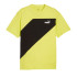 Camiseta Puma POWER Colorblock Amarelo Homem