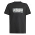 Camiseta adidas B Camo Lin Menino Preto