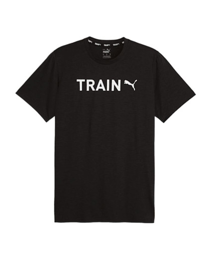 Camiseta Fitness by Puma MEN'S GRAPHIC Preto Homem