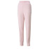 Calça Puma Essentials+ Embroidery High Lila Mulher