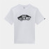 Camiseta Vans Placa Off The Wall Te-B Branco Menino