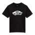 Camiseta Vans Quadro Off The Wall Te-B Preto Menino