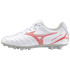 futebol bota Mizuno Monarcida Neo III Select Jr Ag Infantil Branco