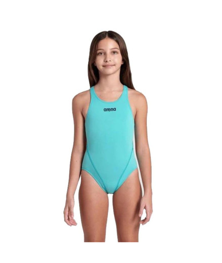 Fato de banho de Natação Arena Team Swim Menina Azul