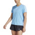 Camiseta adidas Essentials Training-Essentials 3Bands Mulher Azul