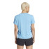 Camiseta adidas Essentials Training-Essentials 3Bands Mulher Azul
