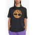 Camiseta Timberland Logótipo da árvore do rio Kennebec Preto Homem