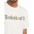 Camiseta Timberland Kennebec River Camo Linear Logo Branco Homem