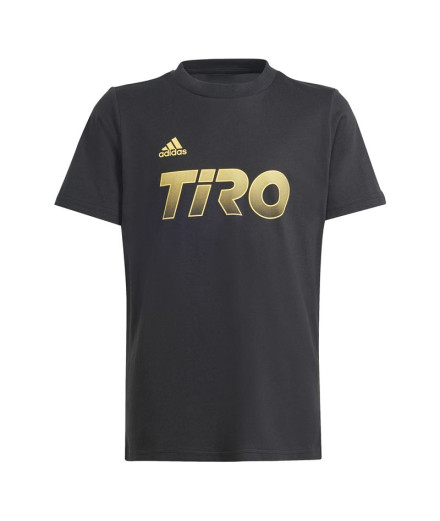 Camiseta adidas Hot G Infantil Preto
