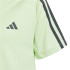 Camiseta de Fitness adidas Essentials Tr-Essentials 3-Stripes Menino Verde