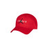 Boné Menino Jordan Curve Brim Ajustável Vermelho