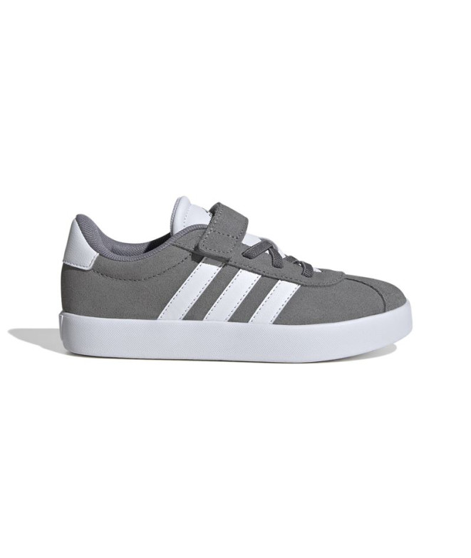 Sapatilhas adidas VL Court 3.0 Infantil Cinzento