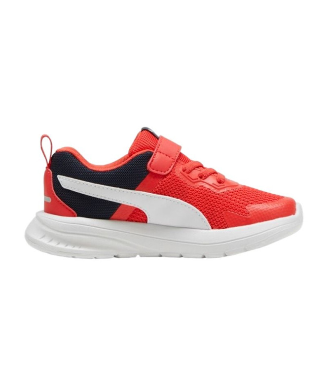 Sapatilhas Puma Evolve Run Mesh Vermelho Infantil