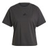 Camiseta adidas Mulher Z.N.E. Preto
