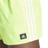 Fato de banho de Natação adidas 3Bandas Clx Sh Homem amarelo