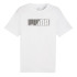 Camiseta Puma Graphics Wording Branco Homem