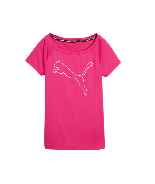 Camiseta Fitness by Puma Train Favorite Garnet...
