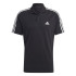 Polo adidas Essentials Piqué bordado pequeno 3 riscas Homem
