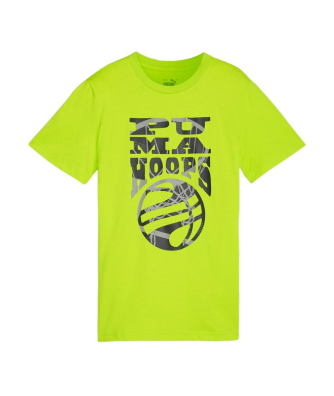 Camiseta Infantil Puma Basketball Blueprint...