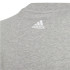 Camiseta adidas Grande logótipo 2 Infantil Cinzento