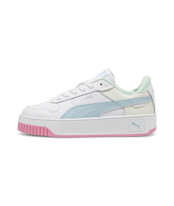 Sapatilhas Puma Carina Street Branco/Turquesa...