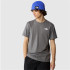 Camiseta de Montanha The North Face S/S Redbox Homem Cinzento